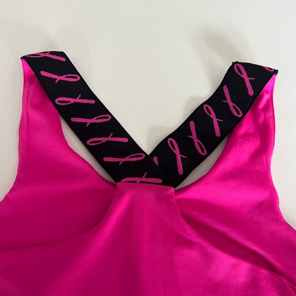 Reebok - for breast cancer awareness - hot pink workout tank top in x small. - Picture 4 of 10